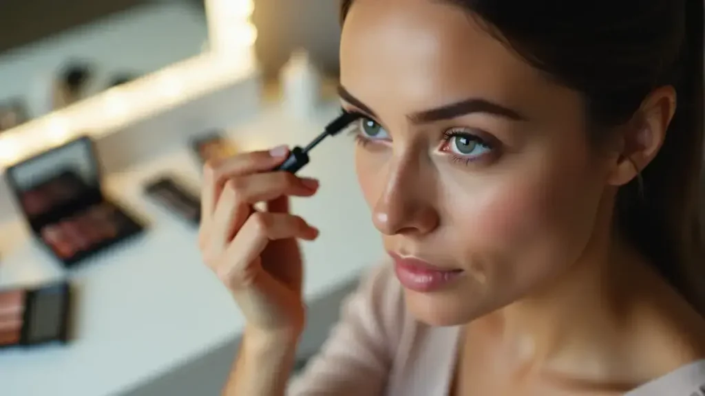 Hangende oogleden? Deze slimme truc om je mascara aan te brengen en je blik te liften
