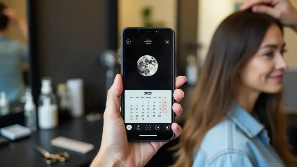 Lunar Kalender 2025: de beste data om je haar te knippen en gezond te houden