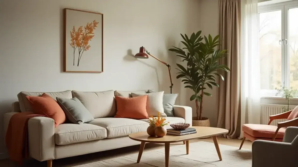 Volg de 60-30-10 regel om kleuren in je interieur gemakkelijk te harmoniseren en trendy te zijn in 2025