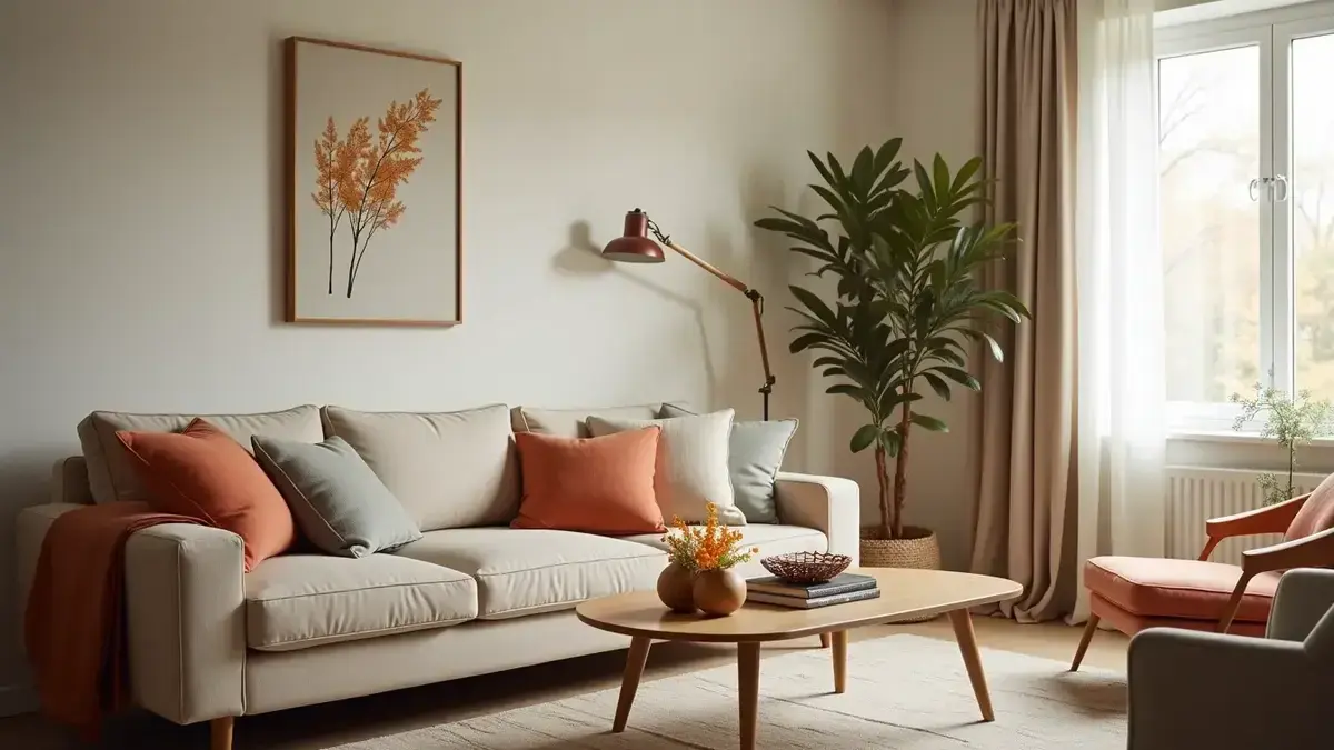 Volg de 60-30-10 regel om kleuren in je interieur gemakkelijk te harmoniseren en trendy te zijn in 2025