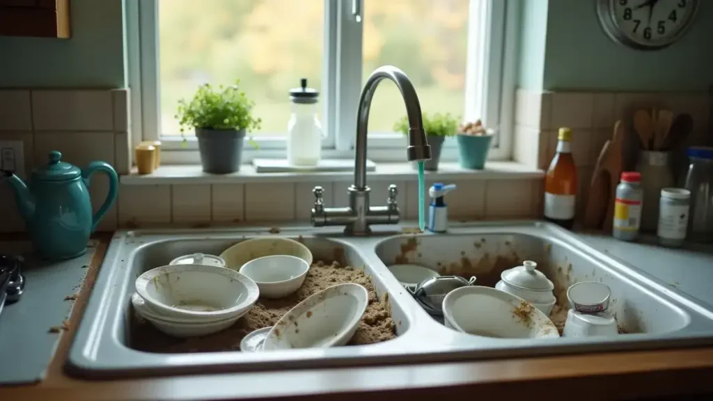 Vuil servies in de gootsteen: hoe lang kunt u ze echt laten staan? Een onderzoek geeft antwoord
